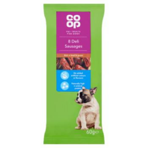 Co-op Treats 10 Meaty Sticks Tripe for Adult Dogs 60g