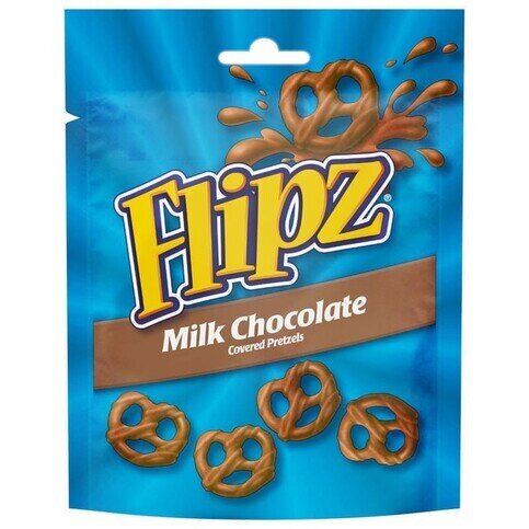 Flipz Milk Chocolate Coated Pretzels 80g 