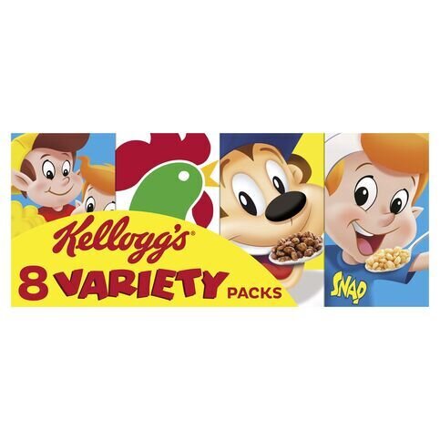 Kellogg's 8 Variety Packs 196g