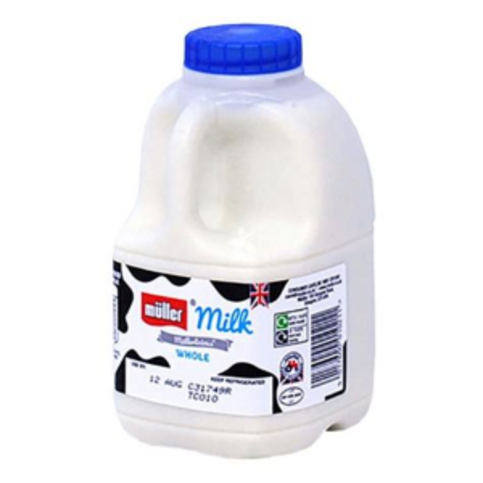 Müller Whole Milk 1 Pint 568ml