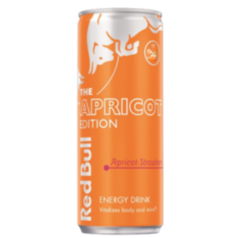 Red Bull The Apricot Edition Apricot-Strawberry Energy Drink 250ml