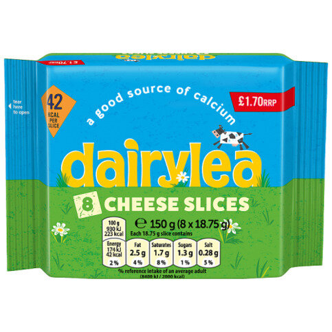 Dairylea Processed Cheese-slices 150g