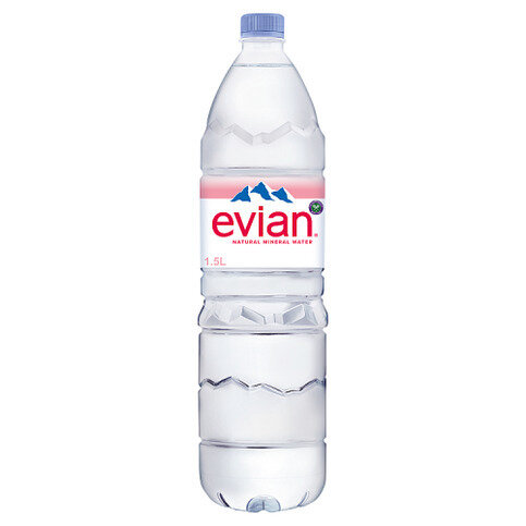 Evian Still Natural Mineral Water 1.5L