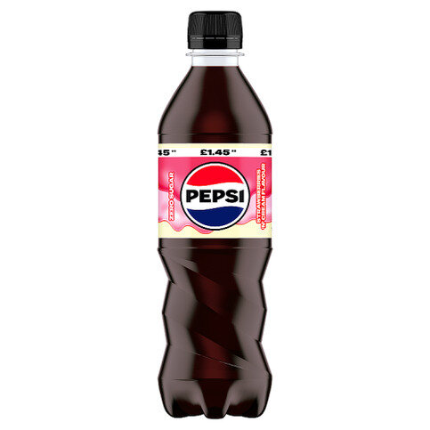 Pepsi Strawberries 'N' Cream Flavour 500ml