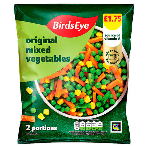 Birds Eye Mixed Vegetables 340g