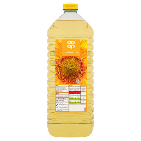 Co-op Sunflower Oil 3 Litre