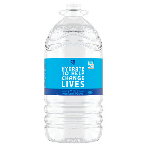 Co-op Natural Mineral Water Still 5 Litre