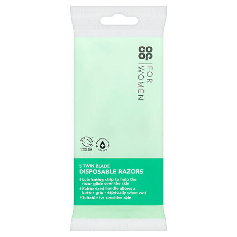 Co-op for Women 5 Twin Blade Disposable Razors