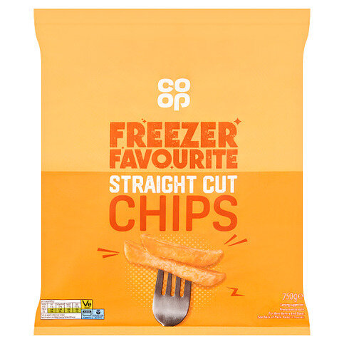 Co-op Straight Cut Chips 750g