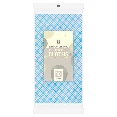 Co-op 10 All Purpose Cloths