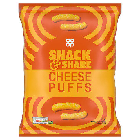 Co-op Cheese Puffs 150g