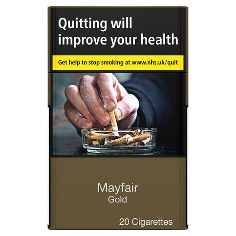 Mayfair 20 Gold Kingsize Cigarettes