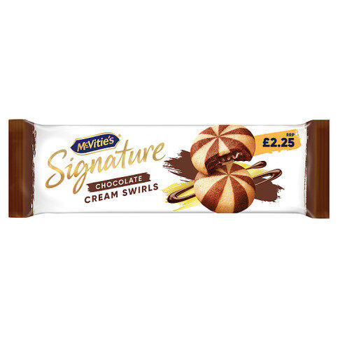 McVitie's Signature Chocolate Cream Swirls 142g