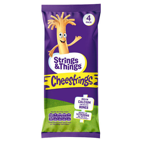 Strings & Things Cheestrings 4 x 20g (80g)