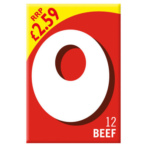 Oxo 12 Beef Stock Cubes 71g