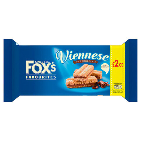 Fox's Viennese Milk Chocolate 120g