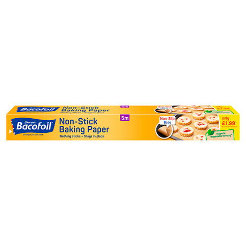 Bacofoil Non-Stick Baking Paper 38cm x 5m