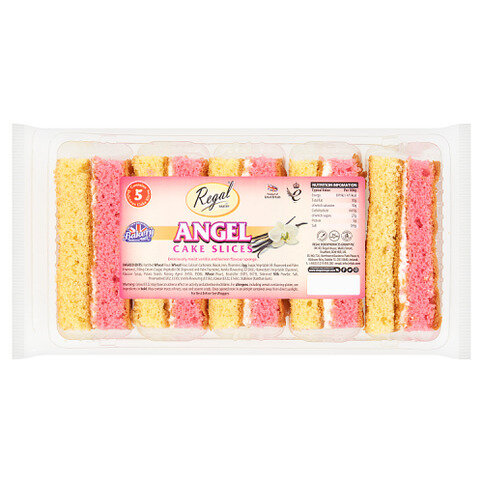 Regal Bakery 5 Angel Cake Slices