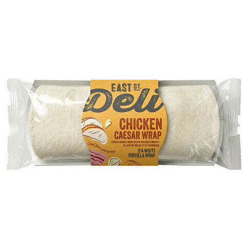 Deli Chicken Caesar Wrap in a White Tortilla Wrap 207g