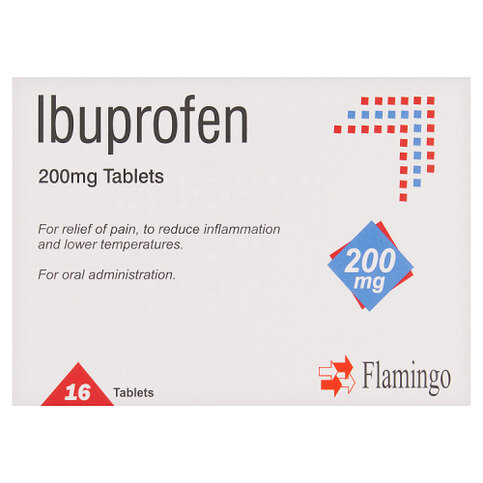 Flamingo Ibuprofen 200mg Tablets