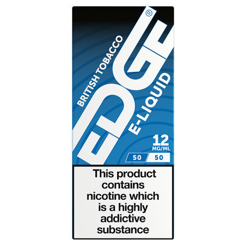 Edge British Tobacco E-Liquid 12mg/ml 10ml