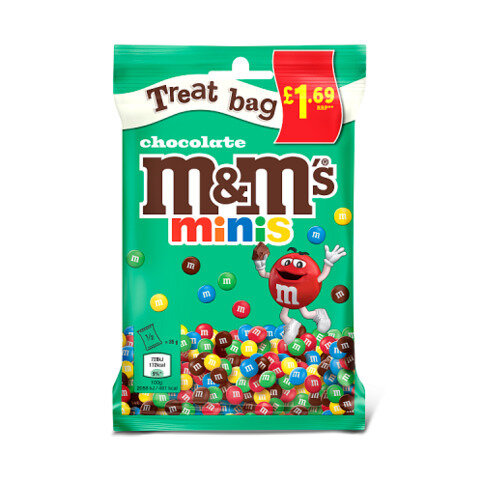 M&M's Minis Bites Milk Chocolate Bag £1.69 PMP 70g

