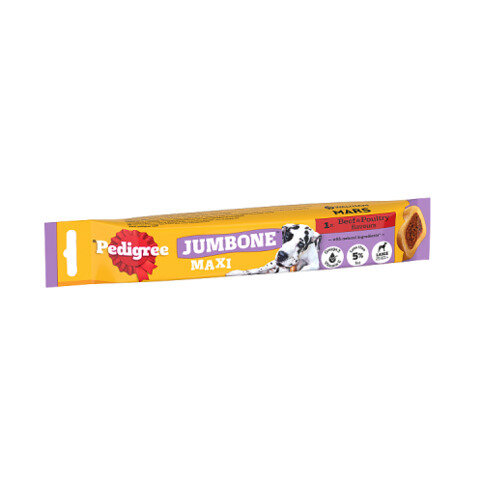 PEDIGREE® JUMBONE Maxi Large Dog Treat Beef and Poultry 1 Chew