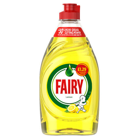 Fairy Washing Up Liquid Lemon with LiftAction 320ML