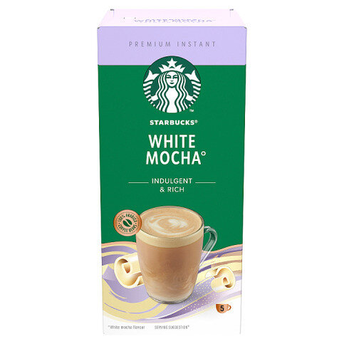 Starbucks Premium Instant White Mocha 5 x 24g (120g)