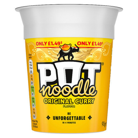 Pot Noodle  Standard Pot Original Curry 90 g 