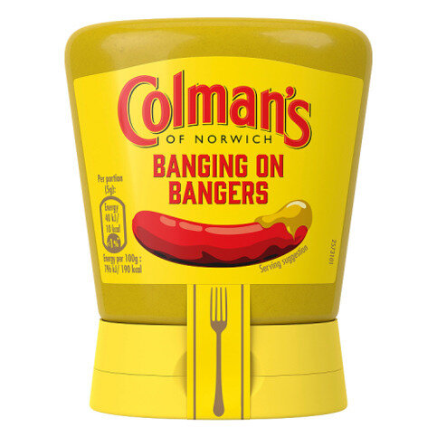 Colman's Original Squeezy Mustard English 150g 